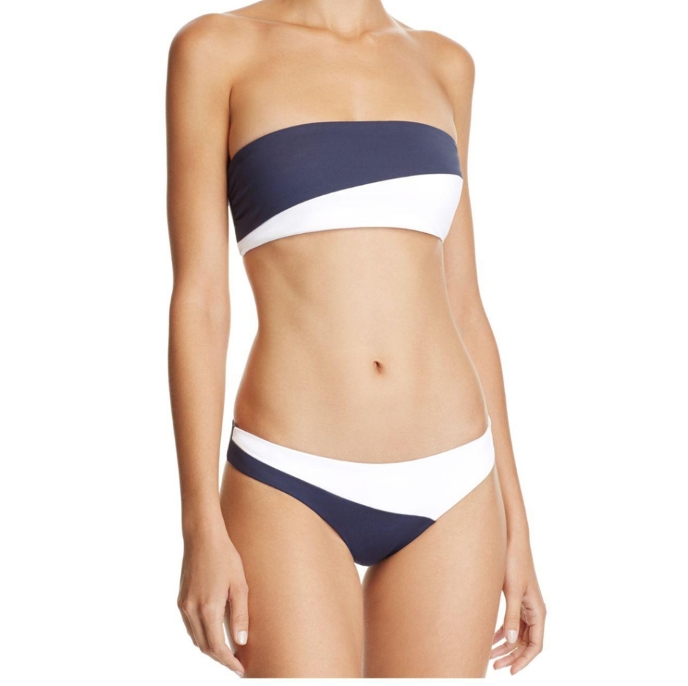 Tavik Moon Bandeau Ombre Blue White Colorblock